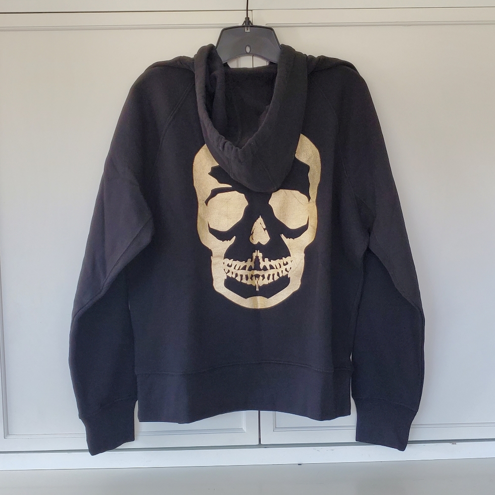 NWT Zadig & Voltaire Skull Foil Hoodie